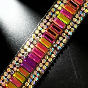 Multicolors Iron on Trim